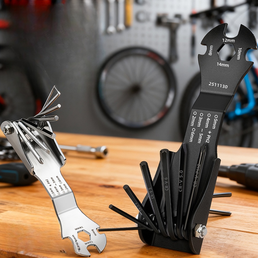 Workshop Hand Tools And Equipment - 1pc Multi-funktionale Klapp Sechskantschlüssel Hohe Drehmoment