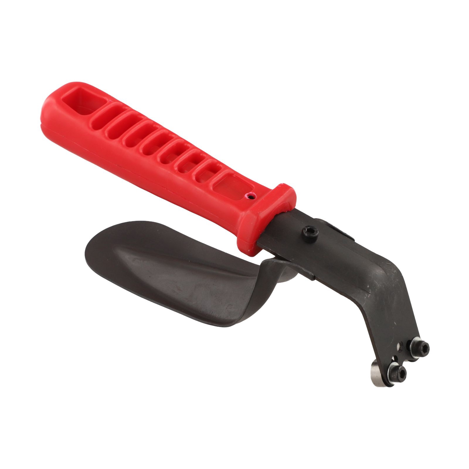 Workshop Hand Tools And Equipment - 2-teiliges rotes Doppelkanten-Entgratungswerkzeug mit M2-Stahlklinge für