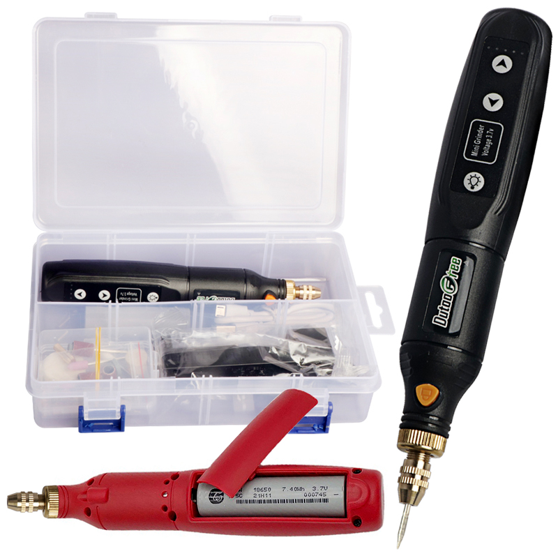 Workshop Tools Wood - Mini-Schleifer USB-Akku-Bohrmaschine wiederauf ladbare austauschbare Batterie