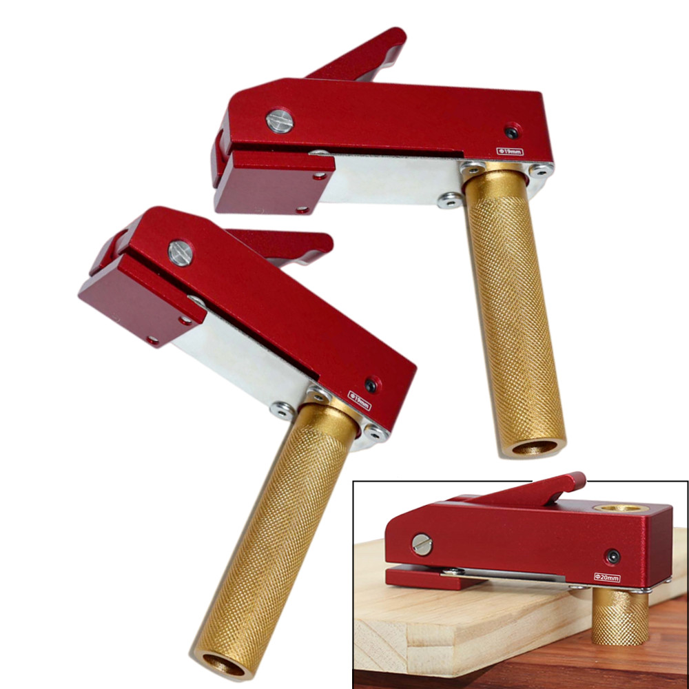 Bench Dog Hole - Schnellspannwerkzeug für 19/20MM Löcher, Werkbank-Spannklammer, Holzbearbeitungs-Klemme,