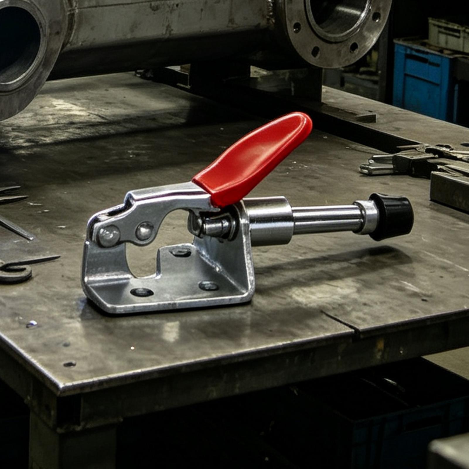 Horizontale Kniehebelklemme mi – Tools For Garage Workshop Bewertung und Preis