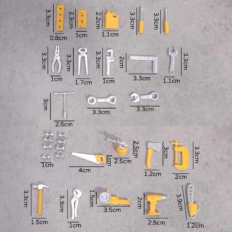 HEISS 30-teiliges realistische – Workshop Tools Toy Bewertung und Preis