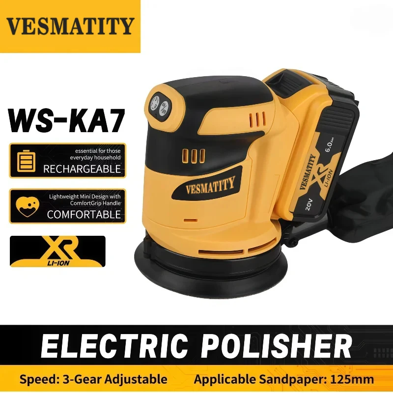 VESMATITY 18V-20V Orbital-Schl – Workshop Tools Wood Bewertung und Preis