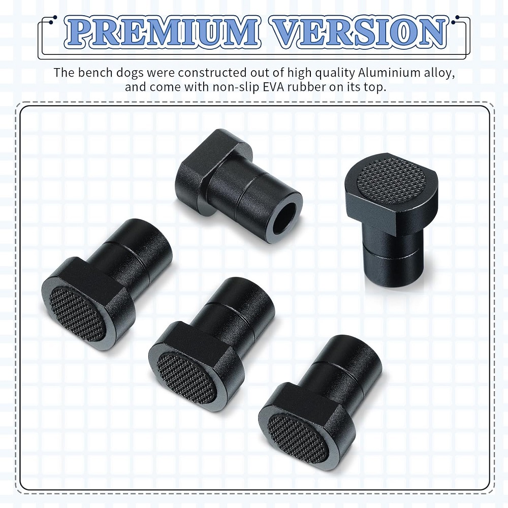8er-Pack Werkbank-Halterungen, – Bench Dog Hole Bewertung und Preis